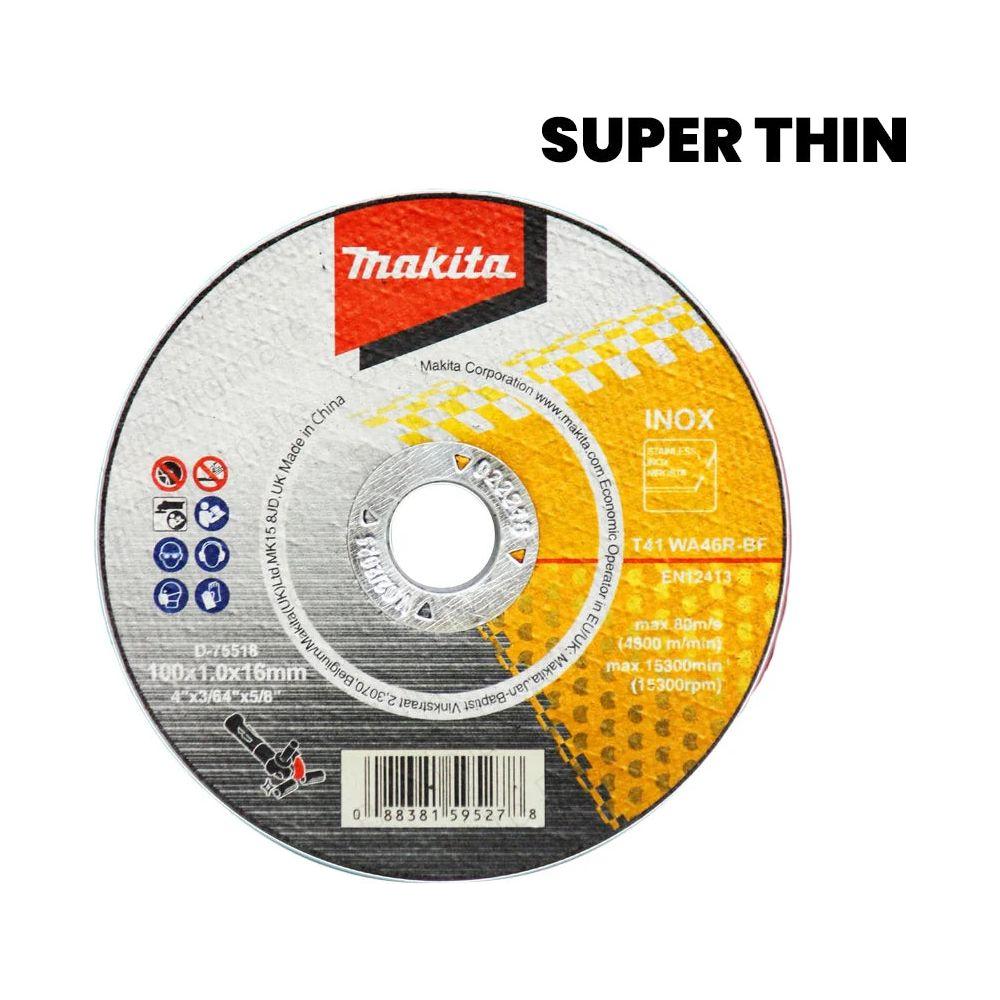 Makita D-75518 Stainless Cut Off Wheel 4 Makita D-75518 Stainless Cut Off Wheel 4